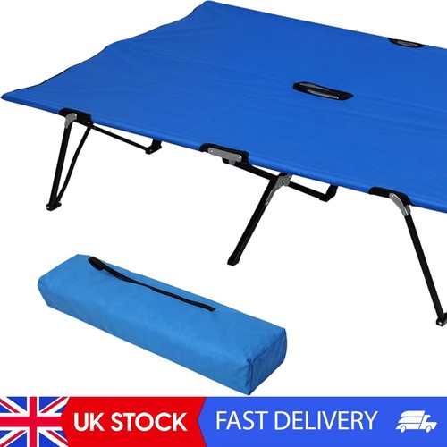 Double camping bed - camping, cot