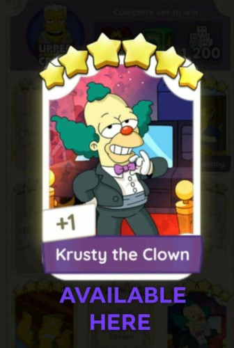 Krusty the clown set - clown,