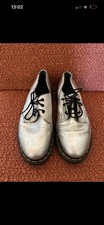 Dr Martens 1461 Painted Silver