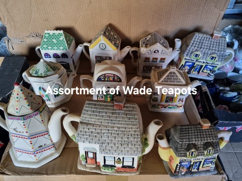 Wade novelty house teapot - wade,