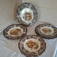Royal Worcester PALISSY Game Series Dinner Plates 