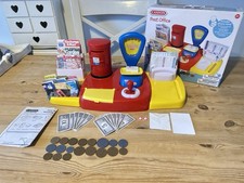 Casdon Post Office Set Realistic Postal Counter Playset with Weighing Scales Toy