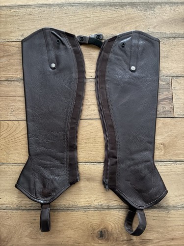 Mark todd leather half chaps - mark,