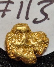 Natural Gold Nugget - 0.952g -