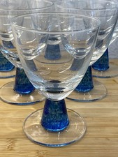 6 x Large Denby Imperial Blue