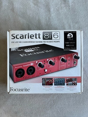 Focusrite scarlett 8i6 1st gen - scarlett,