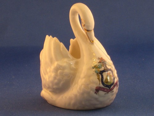 Crested china swan - crested,
