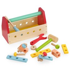 Wooden Kids Tool Set 17Pcs