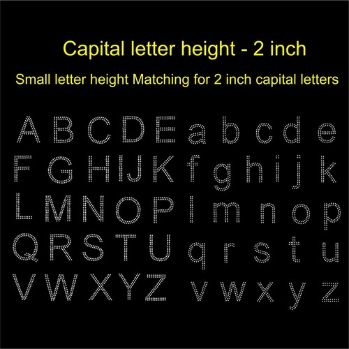 Inch high letters - 2,