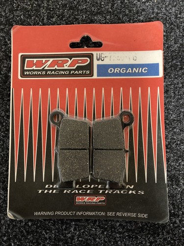 Wrp brake pads fa131 - brake, honda