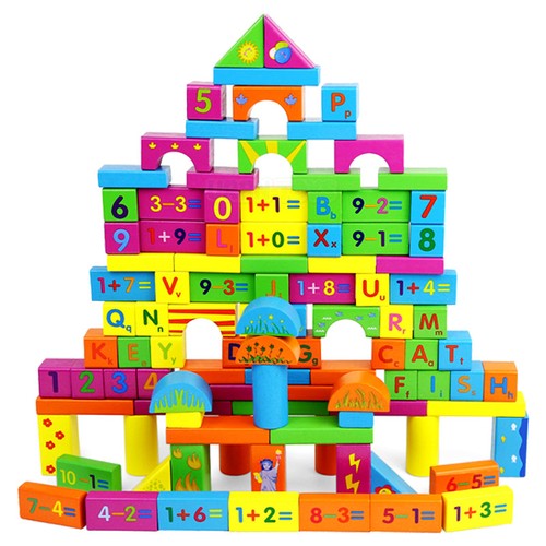 100 pieces early education - pieces,