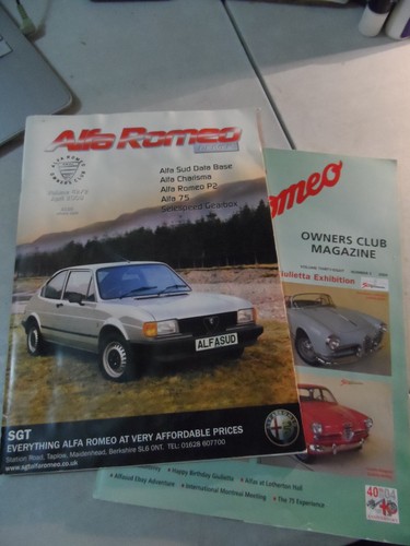 Alfasud magazines alfa - alfasud,
