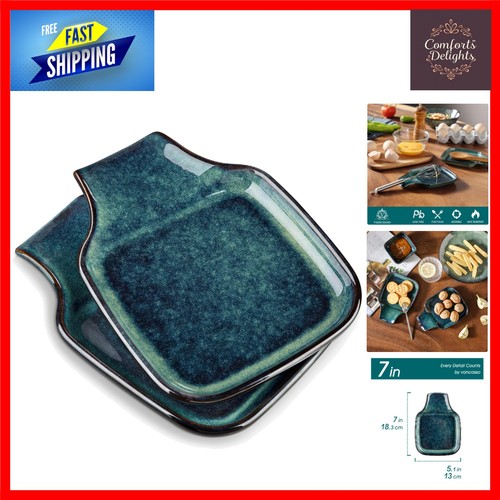 Elegant ceramic spoon rest - elegant,