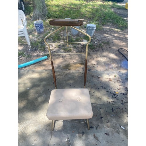 Vintage pearl wick valet chair - valet,