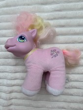 So Soft Pony "Dress Up" Junebug My Little Pony 2005 Plush Used Dirty Please see