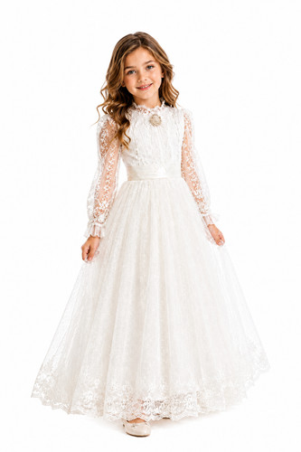 Girls luxury dress for holy - girls,