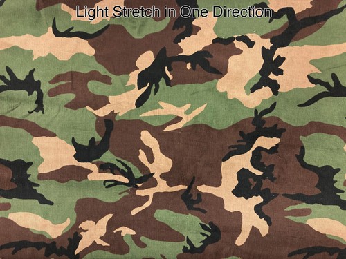 Camouflage corduroy fabric - camouflage,