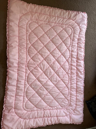 Vintage pink quilted - pink,