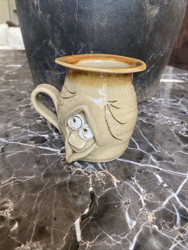 Studio pottery mug ugly - studio,