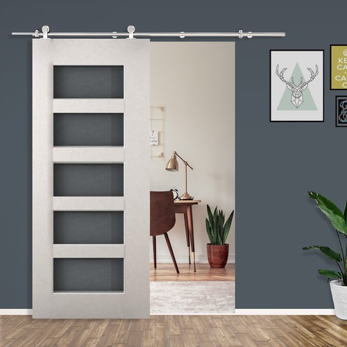 Wooden sliding door kit - sliding,