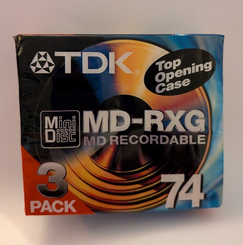 Tdk minidisc rxg 74 - minidisc,