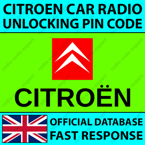 Citroen radio pin code - radio,