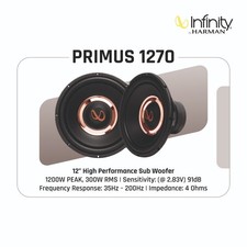 INFINITY CAR SPEAKERS | PRIMUS