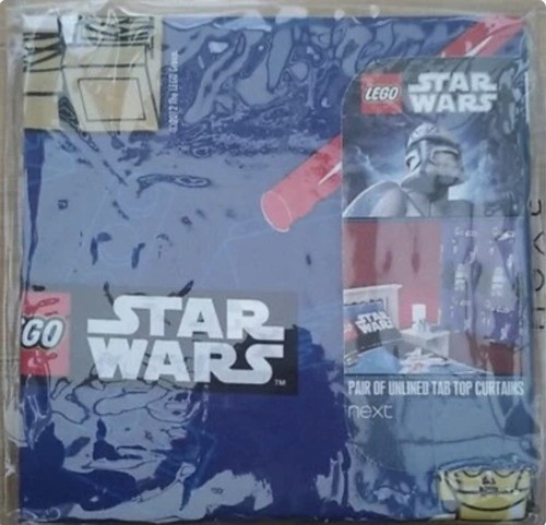 Star wars lego curtains - star,