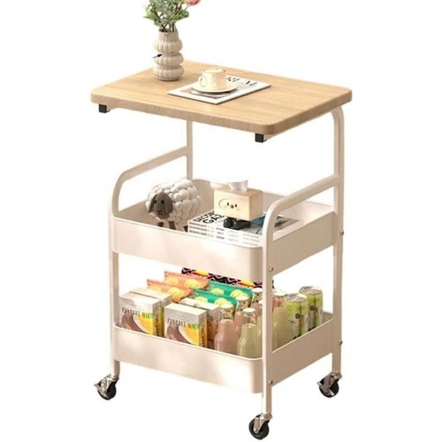 Tier rolling cart metal - 3-tier,