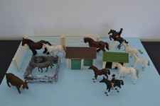 Britains Farm Animals and Outbuildings Lot