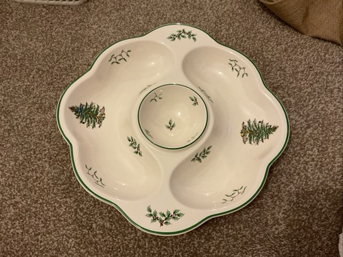 Spode christmas tree snack and - christmas,