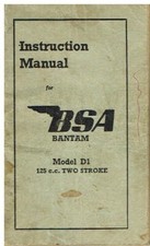 BSA BANTAM D1 125cc ORIGINAL