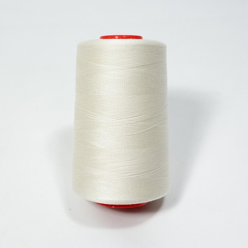 Ivory thread polyester - polyester, for