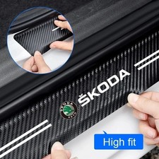 Skoda door sill car sticker