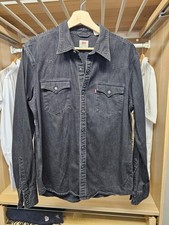 Levis Mens Western Denim Shirt