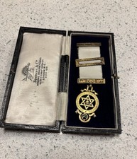 Masonic Royal Arch Silver Hallmarked Medal 