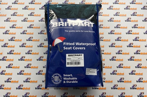 Black waterproof front seat - front,