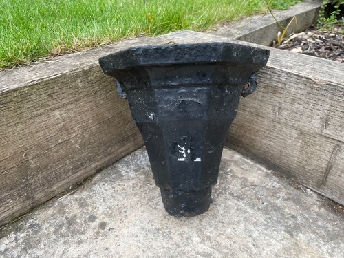 Antique vintage gutter cast - antique,