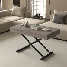 Zen Extendable Convertible Coffee to Dining Table-7 Different Adjustable Heights