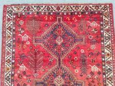 Rare Antique rug 5x7, colorful