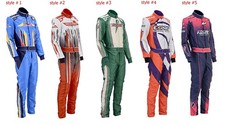 F1 KART RACING SUIT GO KARTING & RACING OUTFIT FA KOSMIC EXPRIT