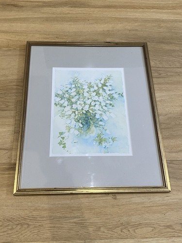 Framed floral print - framed,