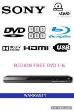 Sony BDP-S370 Multi Region Blu-ray DVD Player Region Free 1-6 Dolby Warranty