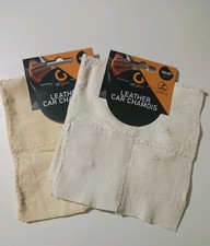 2 x Chamois  Natural Leather