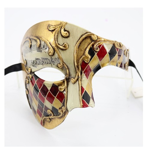 Venetian masquerade half mask - venetian,