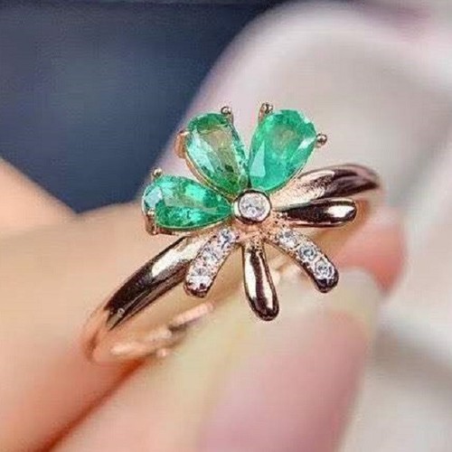925 sterling silver emerald - 925,