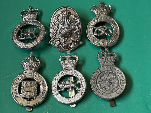 Vintage police cap - vintage, badges