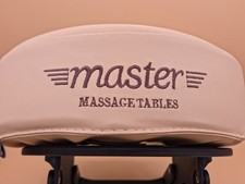 Master Massage Tables Face Cradle Headrest with Tan cushion EXCELLENT CONDITION