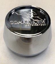 1 Genuine CHROME wheel Centre Caps COMPOMOTIVE alloys MO TH2 TH ML Ford Etc