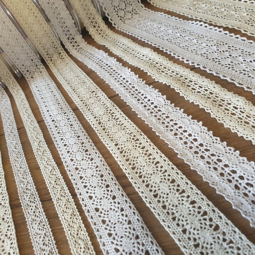 Quality cotton lace trim - cotton,